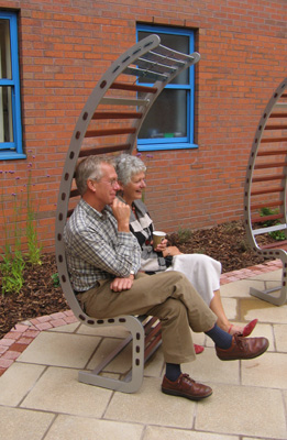 Chair in use